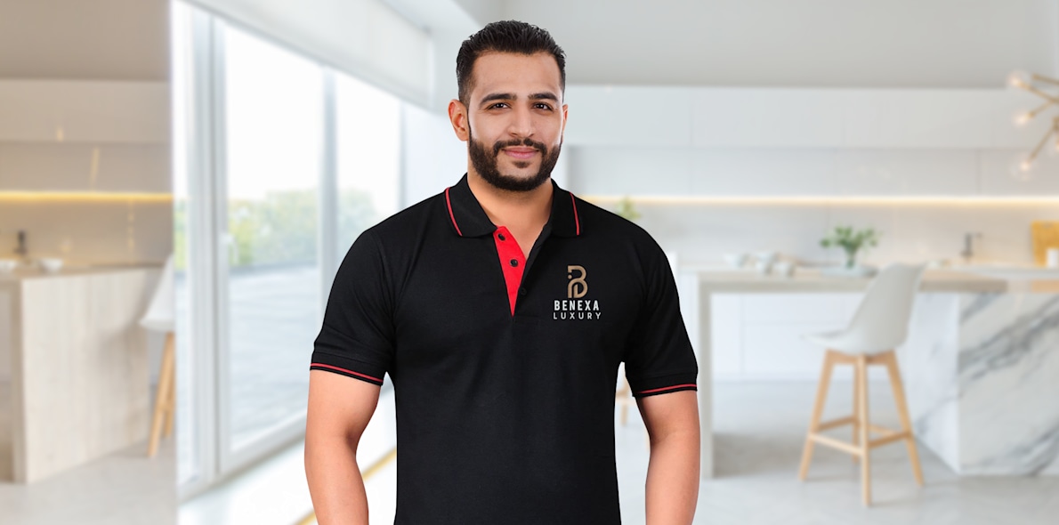 Scott Polo T shirts for Men Embroidered Scott Polo T Shirts